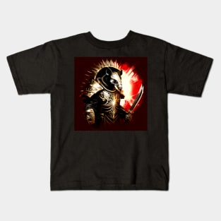 Badger Knight - Boris Kids T-Shirt